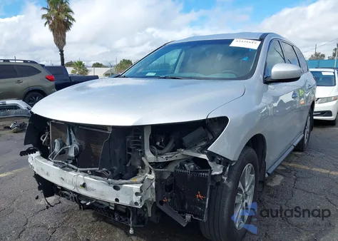 2013 Nissan Pathfinder S z USA, uszkodzony, nr VIN 5N1AR2MNXDC661398